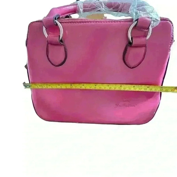 Hot Pink Women’s Purse Tote Bag Handles Strap New with Tags Medium - Picture 13 of 16